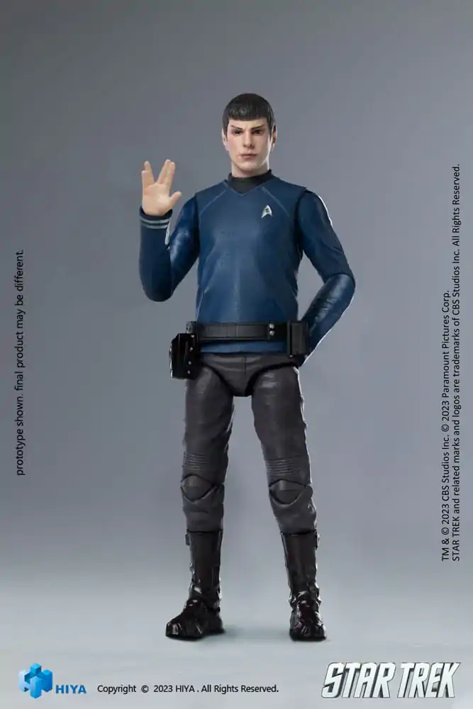 Star Trek Exquisite Mini Actionfigur 1/18 Star Trek 2009 Spock 10 cm termékfotó