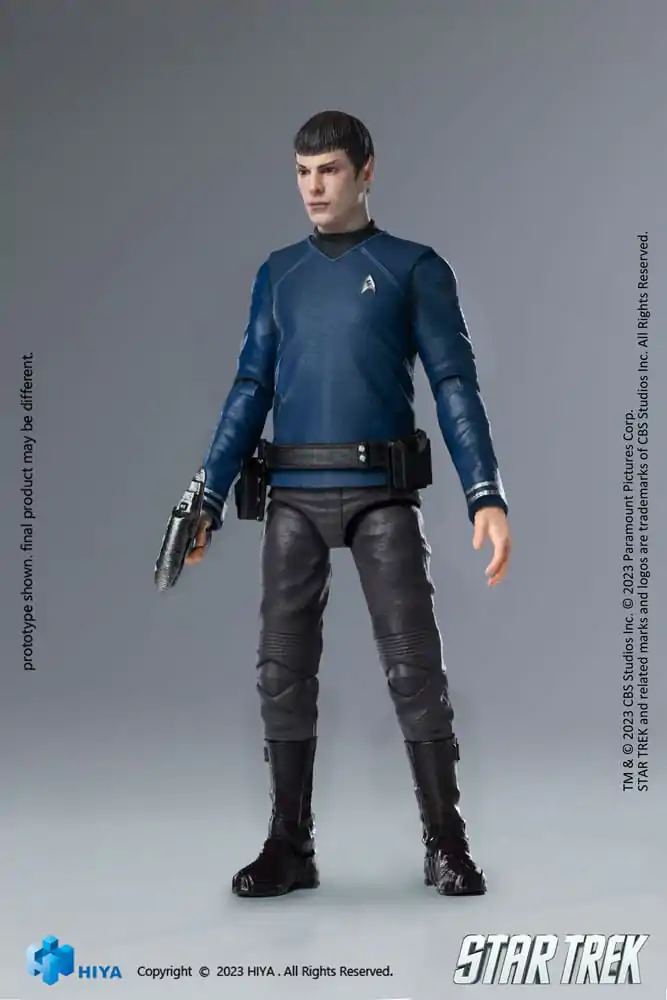 Star Trek Exquisite Mini Actionfigur 1/18 Star Trek 2009 Spock 10 cm termékfotó