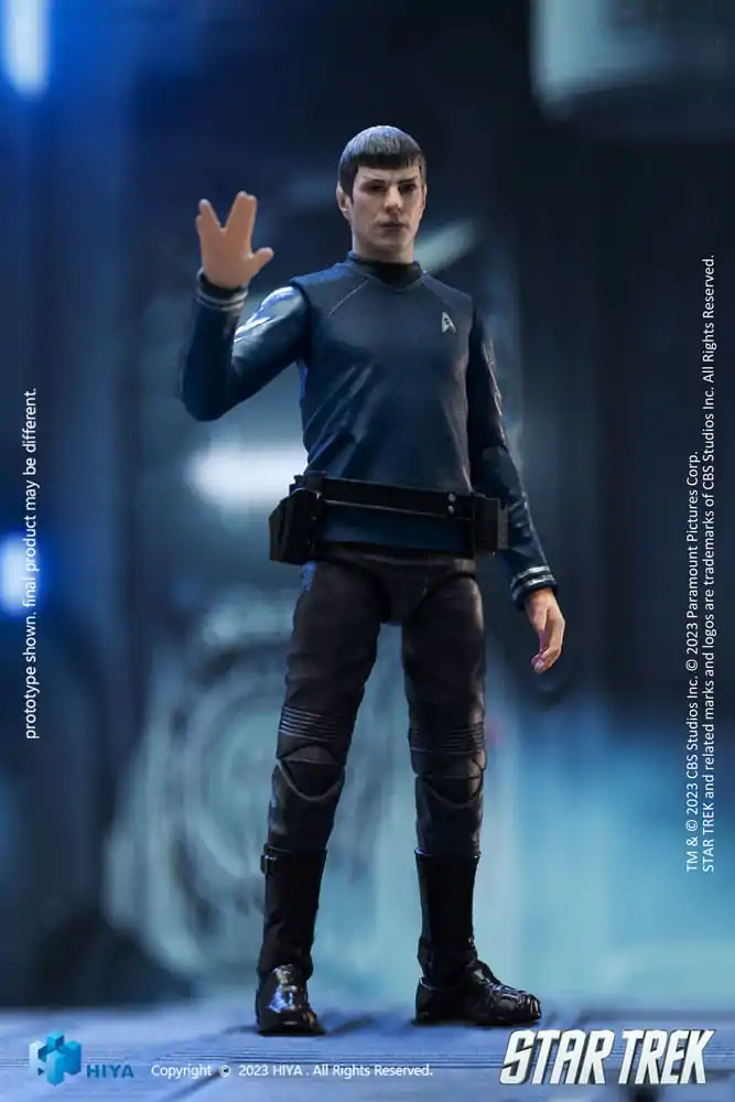 Star Trek Exquisite Mini Actionfigur 1/18 Star Trek 2009 Spock 10 cm termékfotó