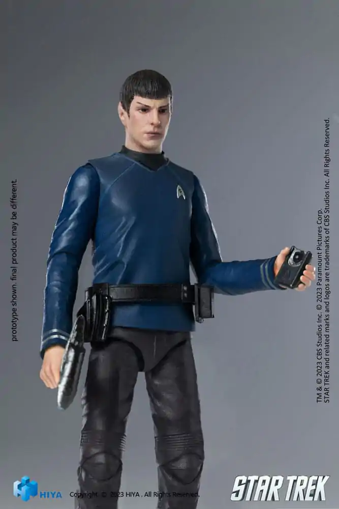 Star Trek Exquisite Mini Actionfigur 1/18 Star Trek 2009 Spock 10 cm termékfotó