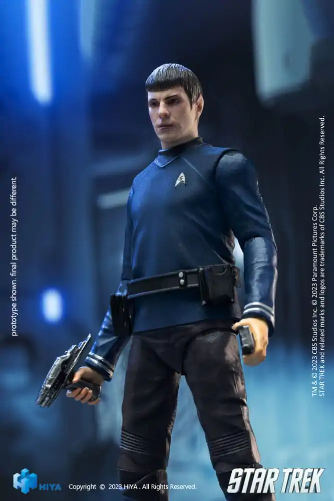 Star Trek Exquisite Mini Actionfigur 1/18 Star Trek 2009 Spock 10 cm termékfotó