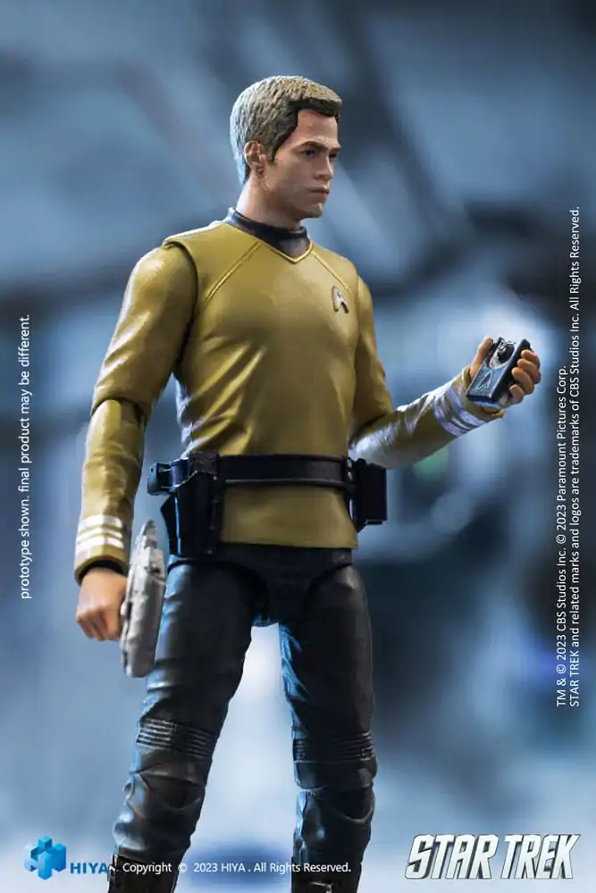 Star Trek Exquisite Mini Actionfigur 1/18 Star Trek 2009 Kirk 10 cm termékfotó