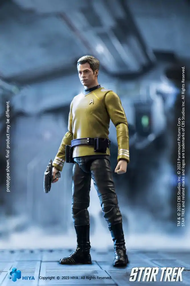 Star Trek Exquisite Mini Actionfigur 1/18 Star Trek 2009 Kirk 10 cm termékfotó