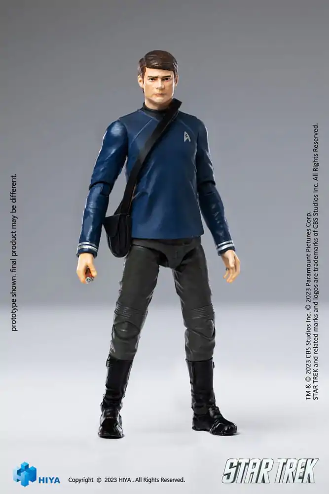 Star Trek Exquisite Mini Actionfigur 1/18 Star Trek 2009 McCoy10 cm termékfotó