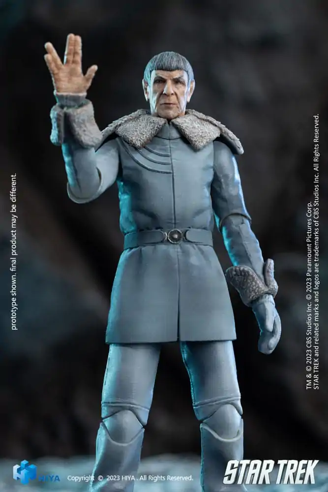 Star Trek Exquisite Mini Actionfigur 1/18 Star Trek 2009 Spock Prime 10 cm termékfotó