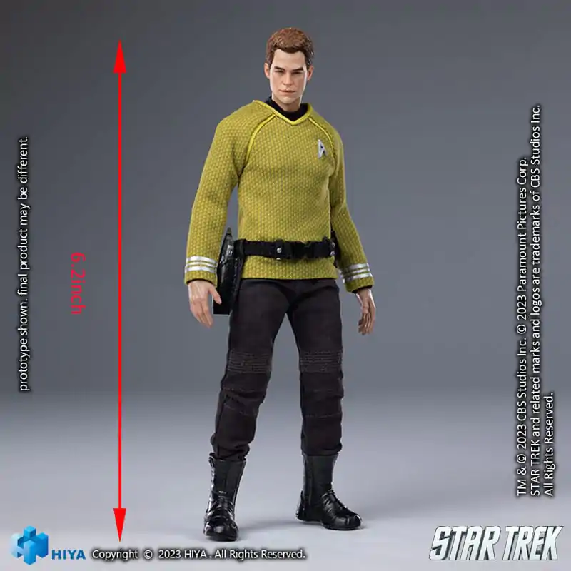 Star Trek Exquisite Super Series Actionfigur 1/12 Kirk 16 cm termékfotó