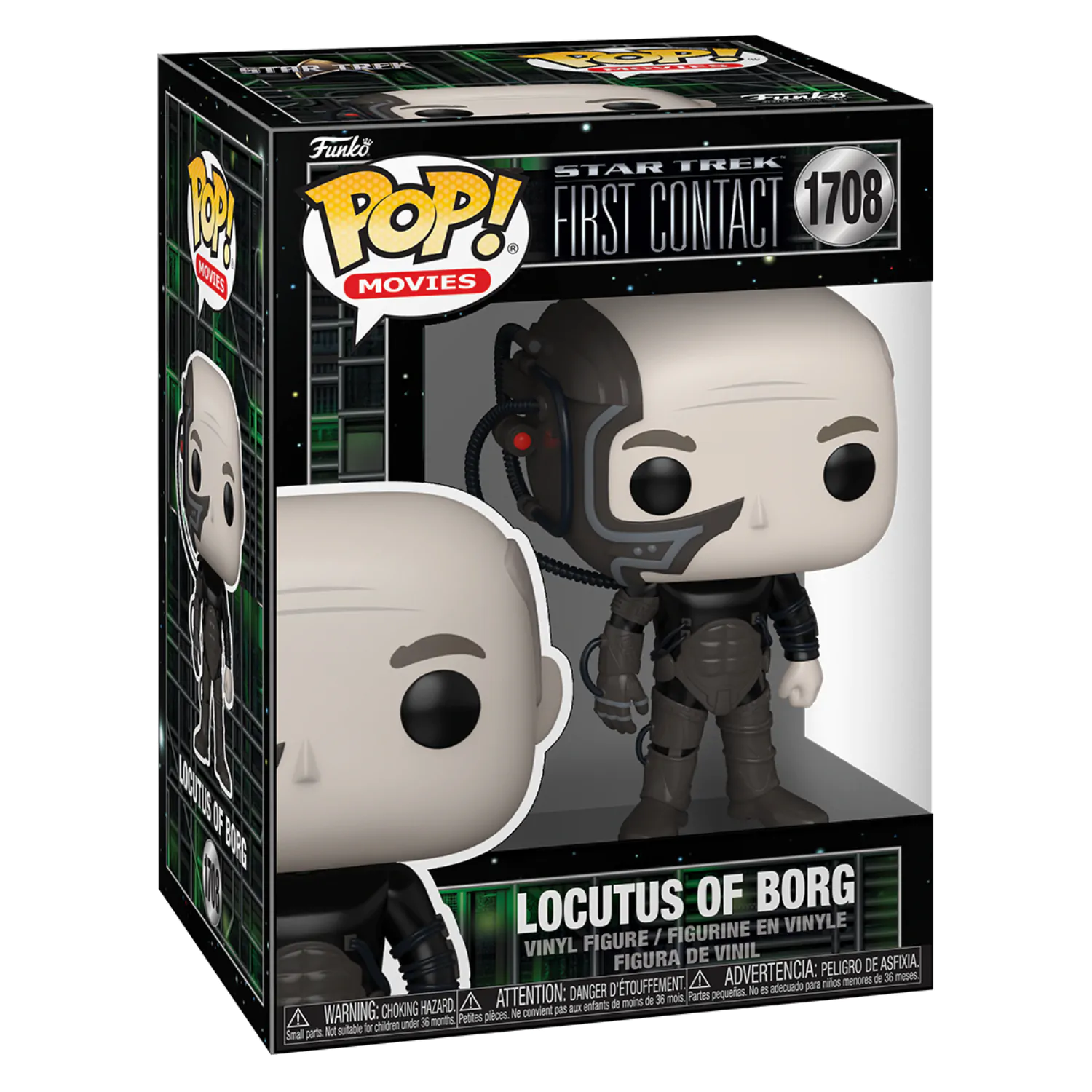 Star Trek First Contact Funko POP! TV Vinyl Figur Picard(Borg) 9 cm Produktfoto
