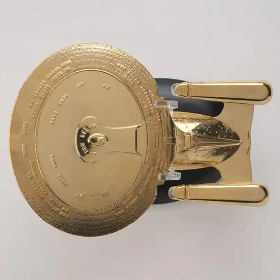 Star Trek: First Contact Diecast Mini Repliken SP 18K Gold USS Enterprise NCC-1701-D termékfotó