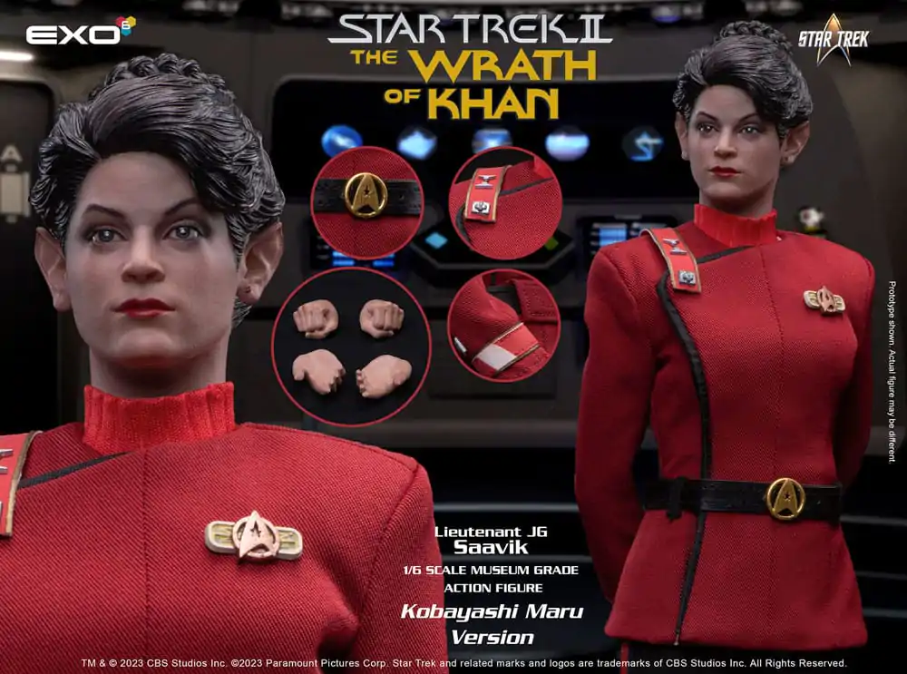 Star Trek II: Der Zorn des Khan Actionfigur 1/6 Lt. Saavik (Kobayashi Maru Version) 28 cm Produktfoto