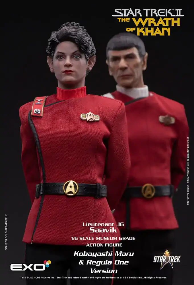 Star Trek II: Der Zorn des Khan Actionfigur 1/6 Lt. Saavik (Regula One Version) 28 cm Produktfoto
