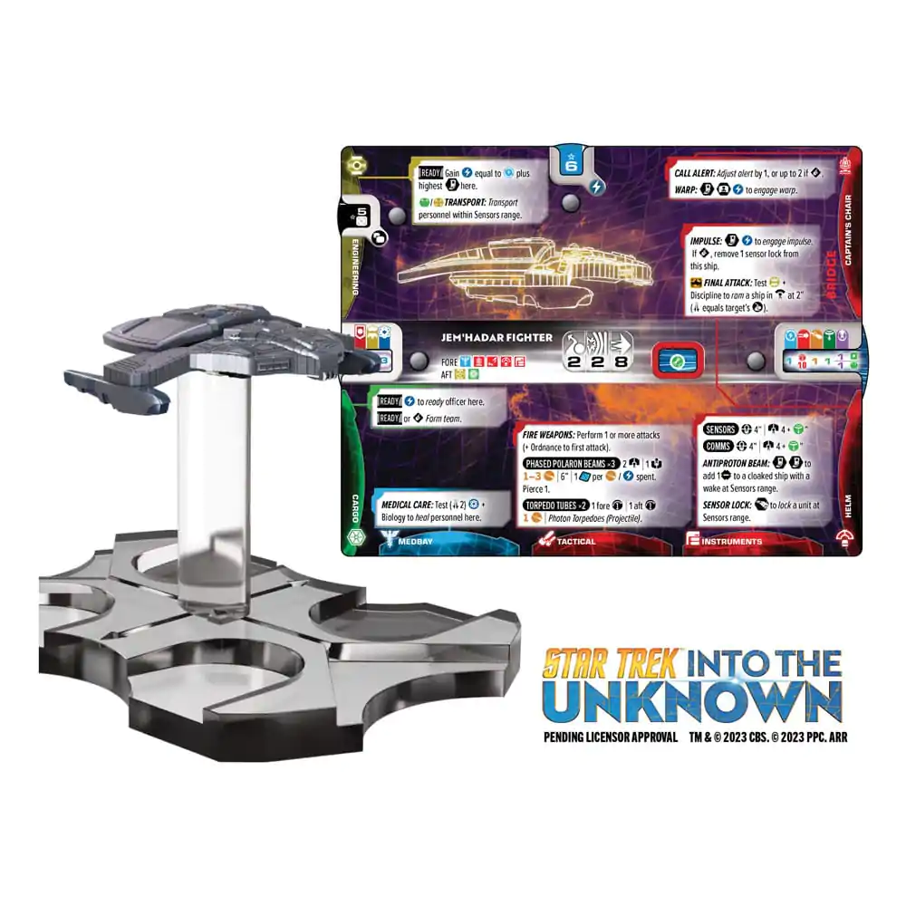 Star Trek: Into the Unknown Miniaturen-Spiel-Erweiterung Federation vs. Dominion Core *Englische Version* Produktfoto