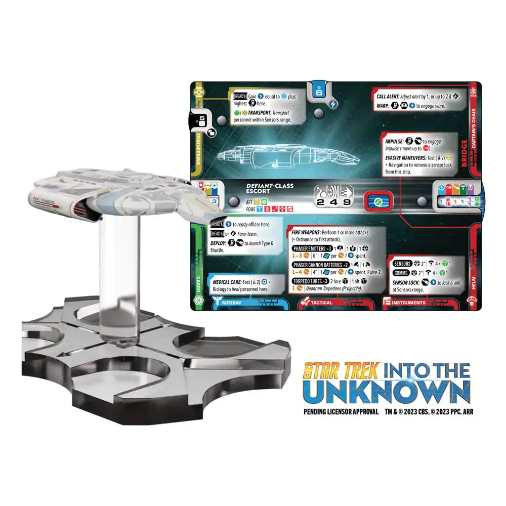 Star Trek: Into the Unknown Miniaturen-Spiel-Erweiterung Federation vs. Dominion Core *Englische Version* Produktfoto