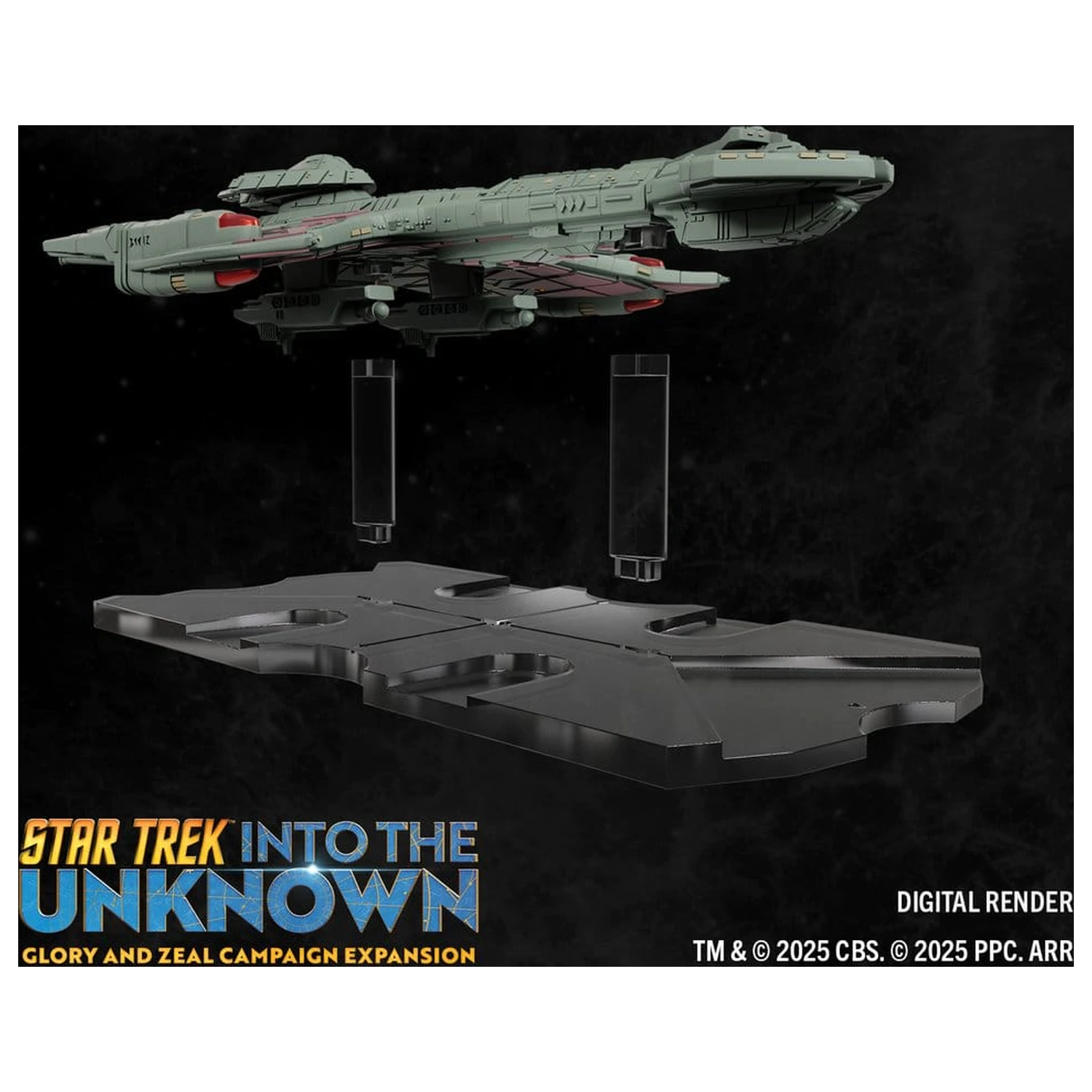 Star Trek: Into the Unknown Miniaturen Spiel Erweiterung Glory and Zeal *English Version* Produktfoto