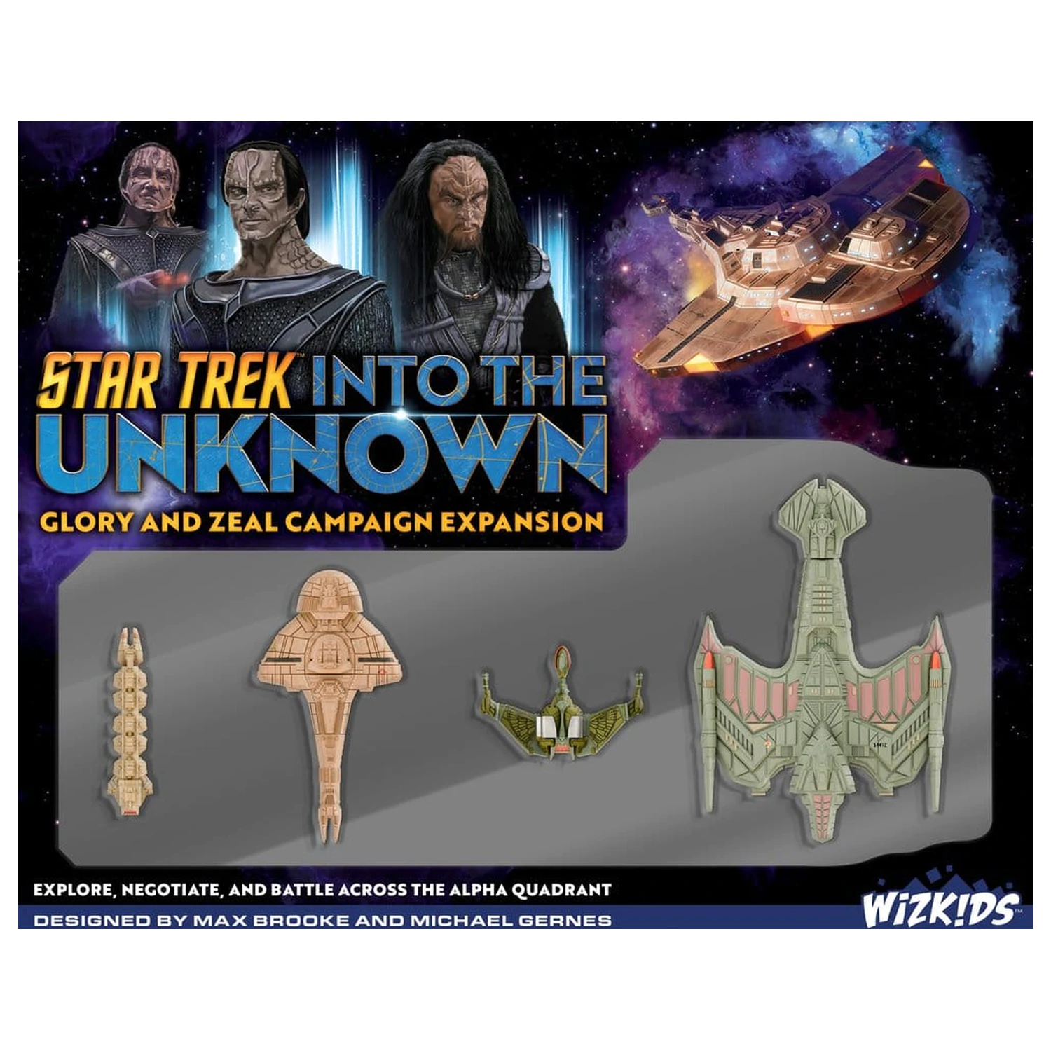 Star Trek: Into the Unknown Miniaturen Spiel Erweiterung Glory and Zeal *English Version* Produktfoto