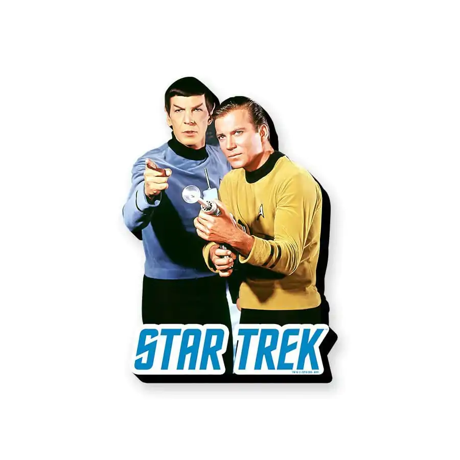 Star Trek: Kirk and Spock Funky Chunky Magnet termékfotó