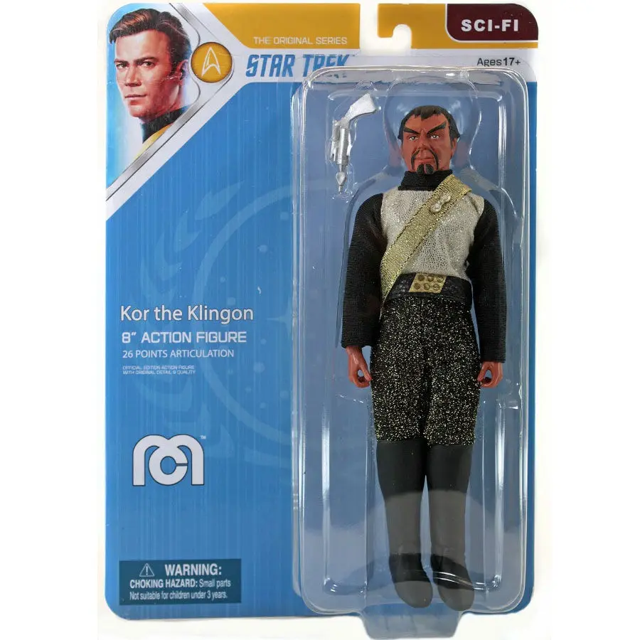 Star Trek TOS Actionfigur Kor the Klingon Limited Edition 20 cm termékfotó