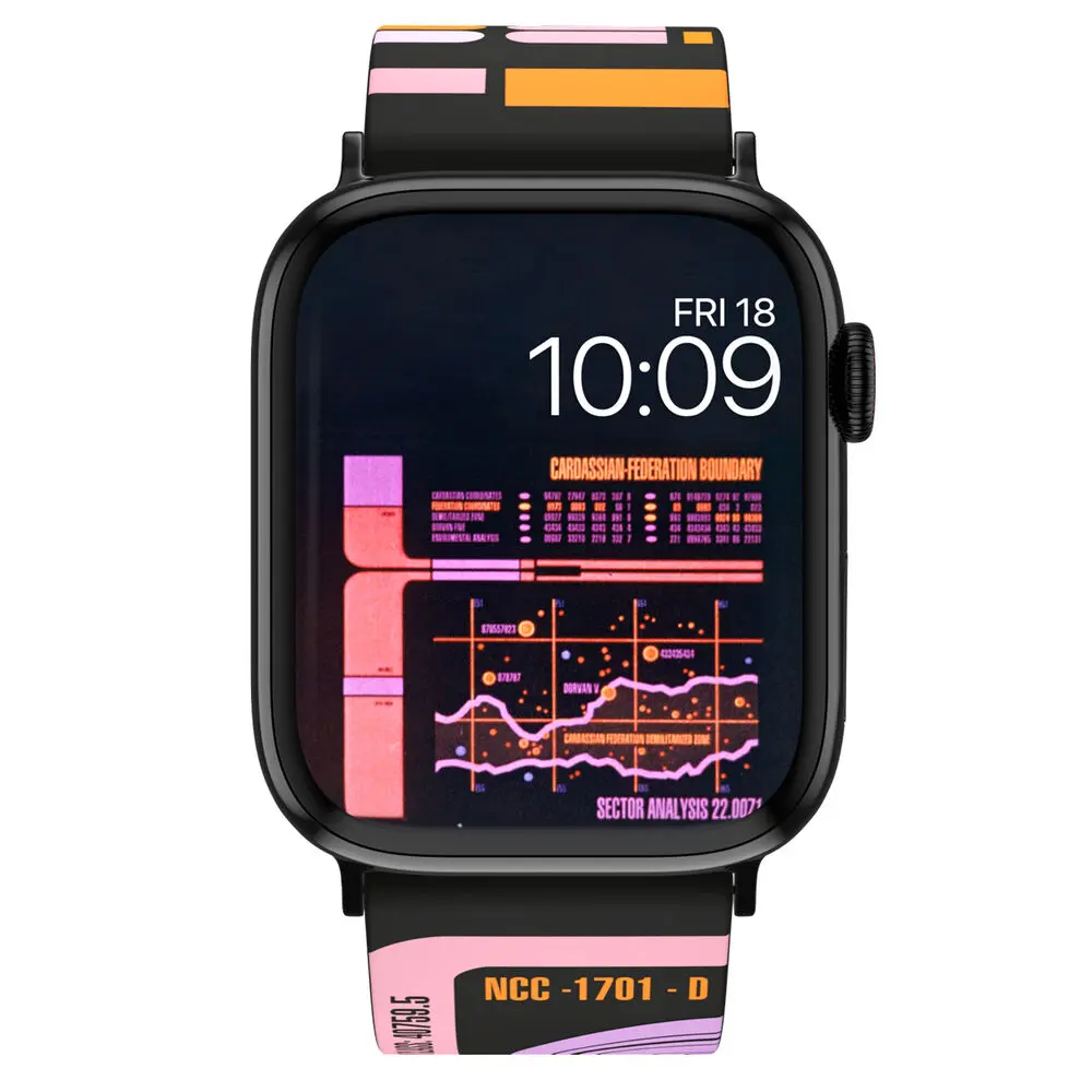Star Trek LCARS Smartwatch-Armband Produktfoto