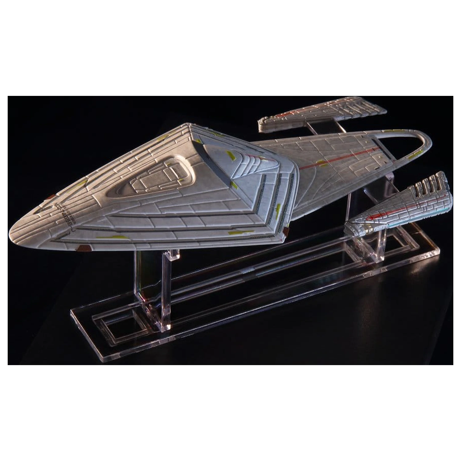 Star Trek Bibliothek Druckguss U.S.S. Voyager NCC-74656-J 10 cm Produktfoto
