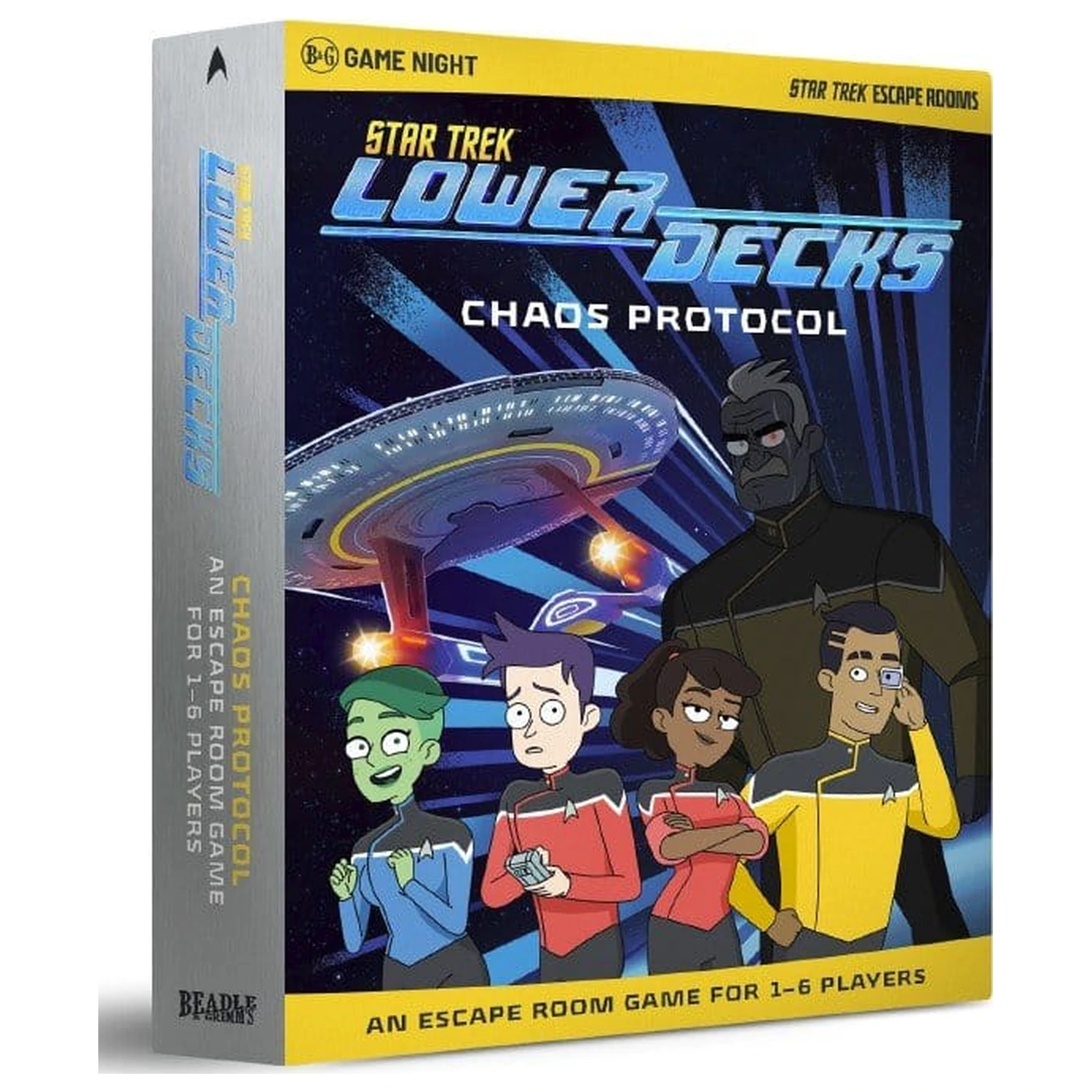 Star Trek: Lower Decks Escape Room Spiel Chaos Protocol *englische Version* Produktfoto