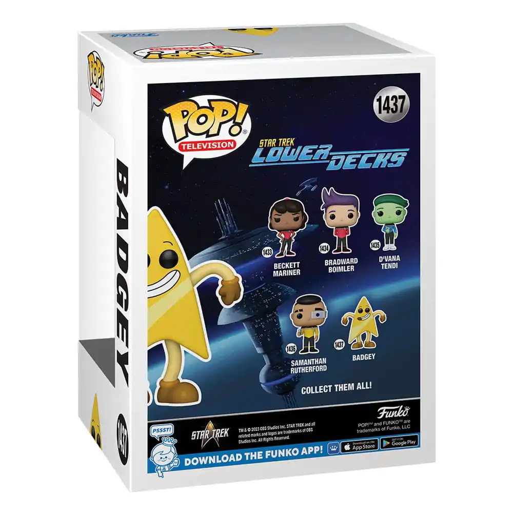 Star Trek Lower Decks POP! TV Vinyl Figur Badgey 9 cm termékfotó