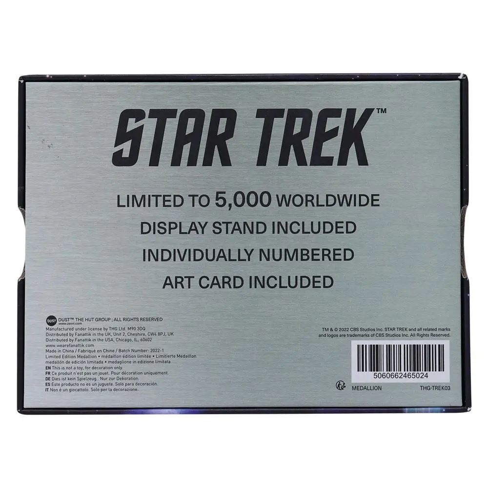 Star Trek Medaille Kobayashi Maru Limited Edition Produktfoto