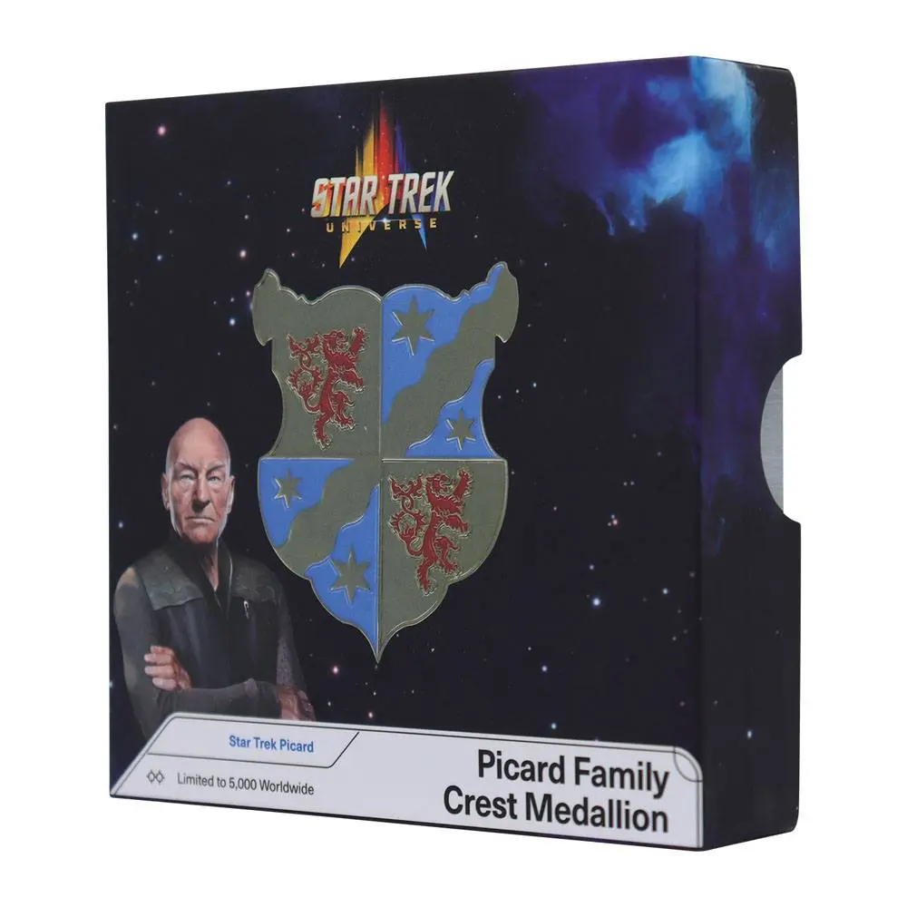 Star Trek Medaille Picard Family Crest Limited Edition Produktfoto