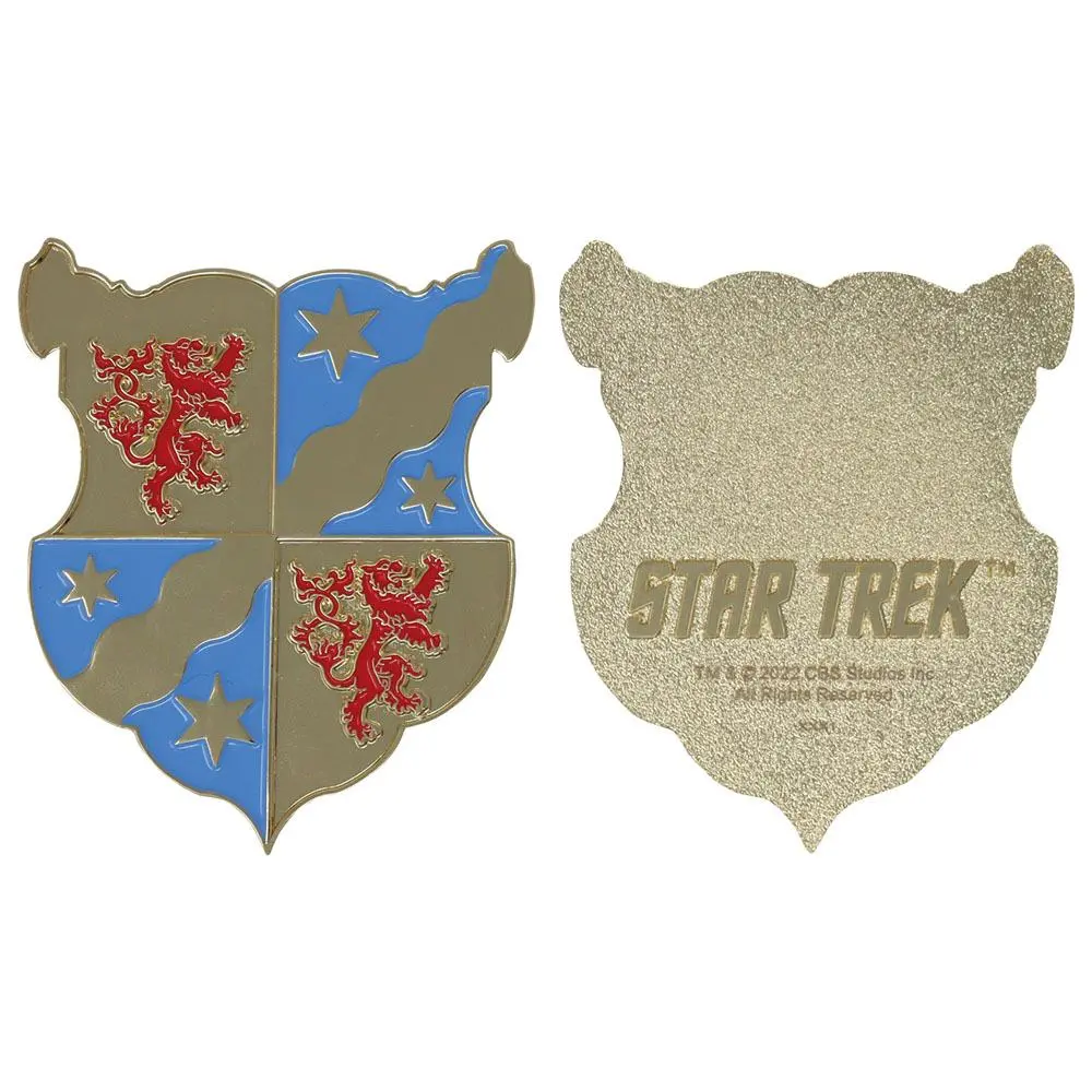 Star Trek Medaille Picard Family Crest Limited Edition Produktfoto