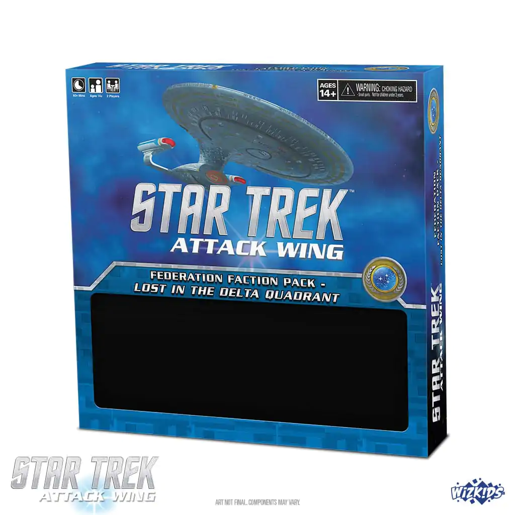 Star Trek Miniaturen-Spiel-Erweiterung Attack Wing: Federation Faction Pack - Lost in the Delta Quadrant *Englische Version* Produktfoto