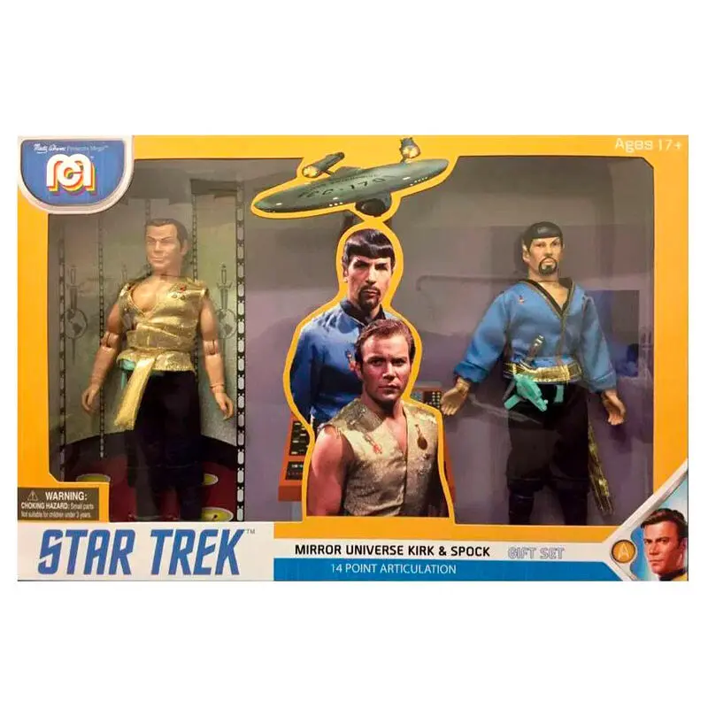 Star Trek Actionfiguren 2er-Pack Mirror Universe Spock & Kirk 20 cm Produktfoto