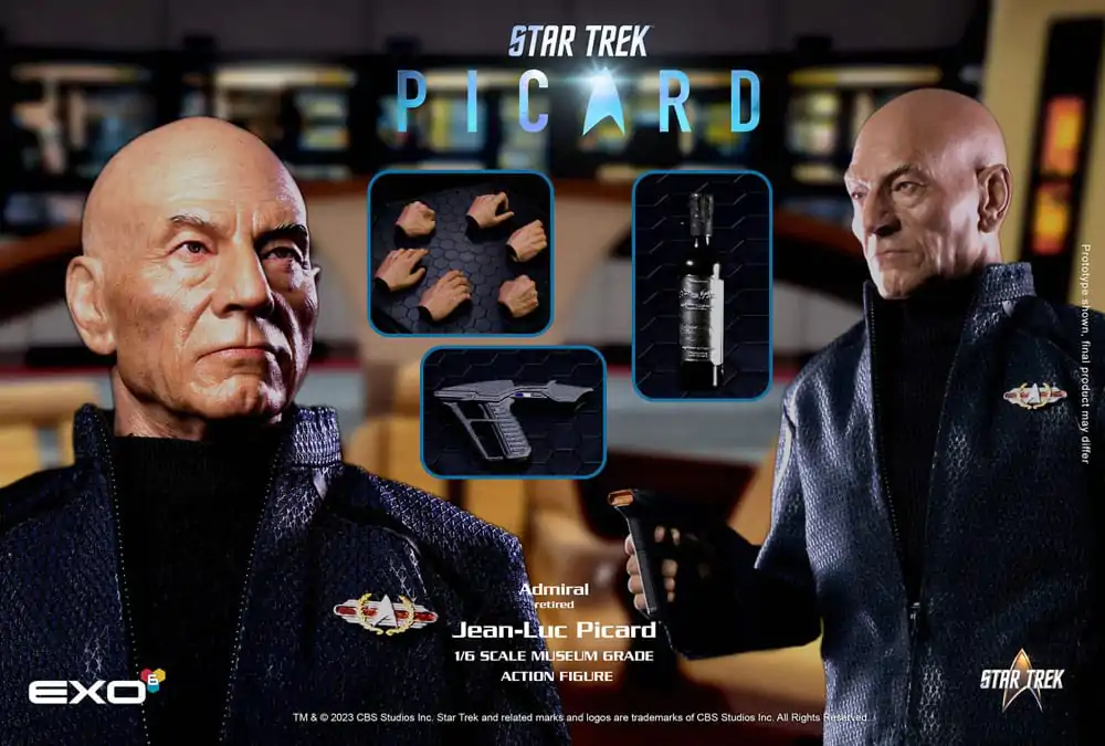 Star Trek: Picard Actionfigur 1/6 Jean-Luc Picard 28 cm termékfotó