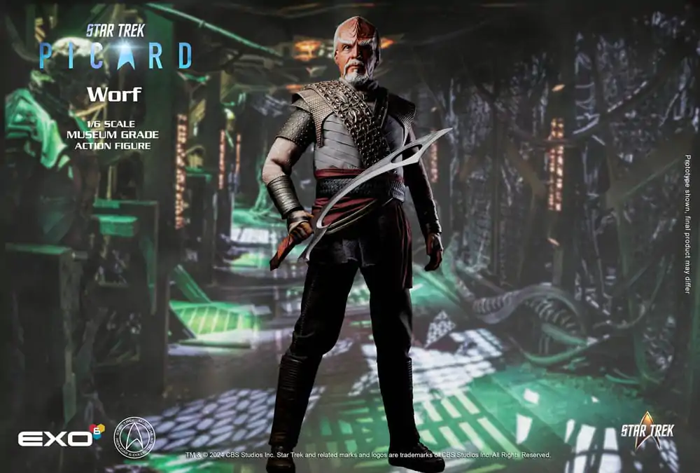 Star Trek: Picard Actionfigur 1/6 Worf 30 cm Produktfoto