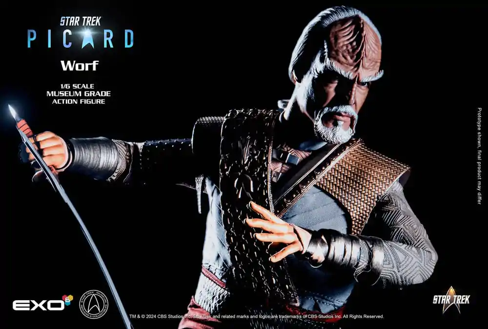 Star Trek: Picard Actionfigur 1/6 Worf 30 cm Produktfoto