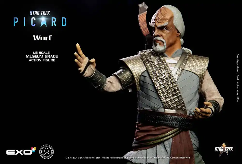 Star Trek: Picard Actionfigur 1/6 Worf 30 cm Produktfoto