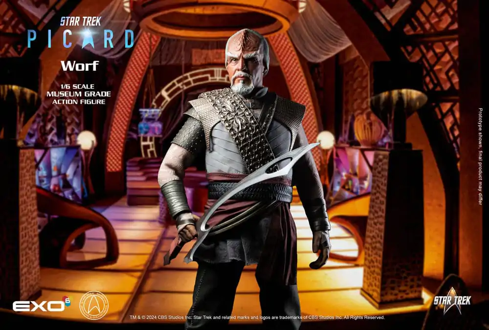 Star Trek: Picard Actionfigur 1/6 Worf 30 cm Produktfoto