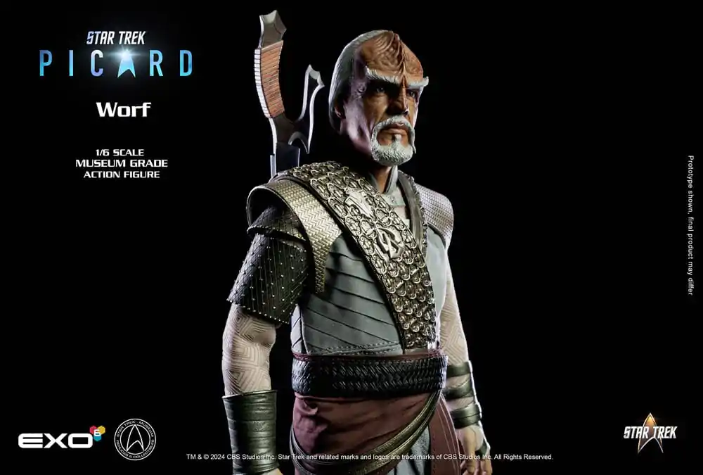 Star Trek: Picard Actionfigur 1/6 Worf 30 cm Produktfoto