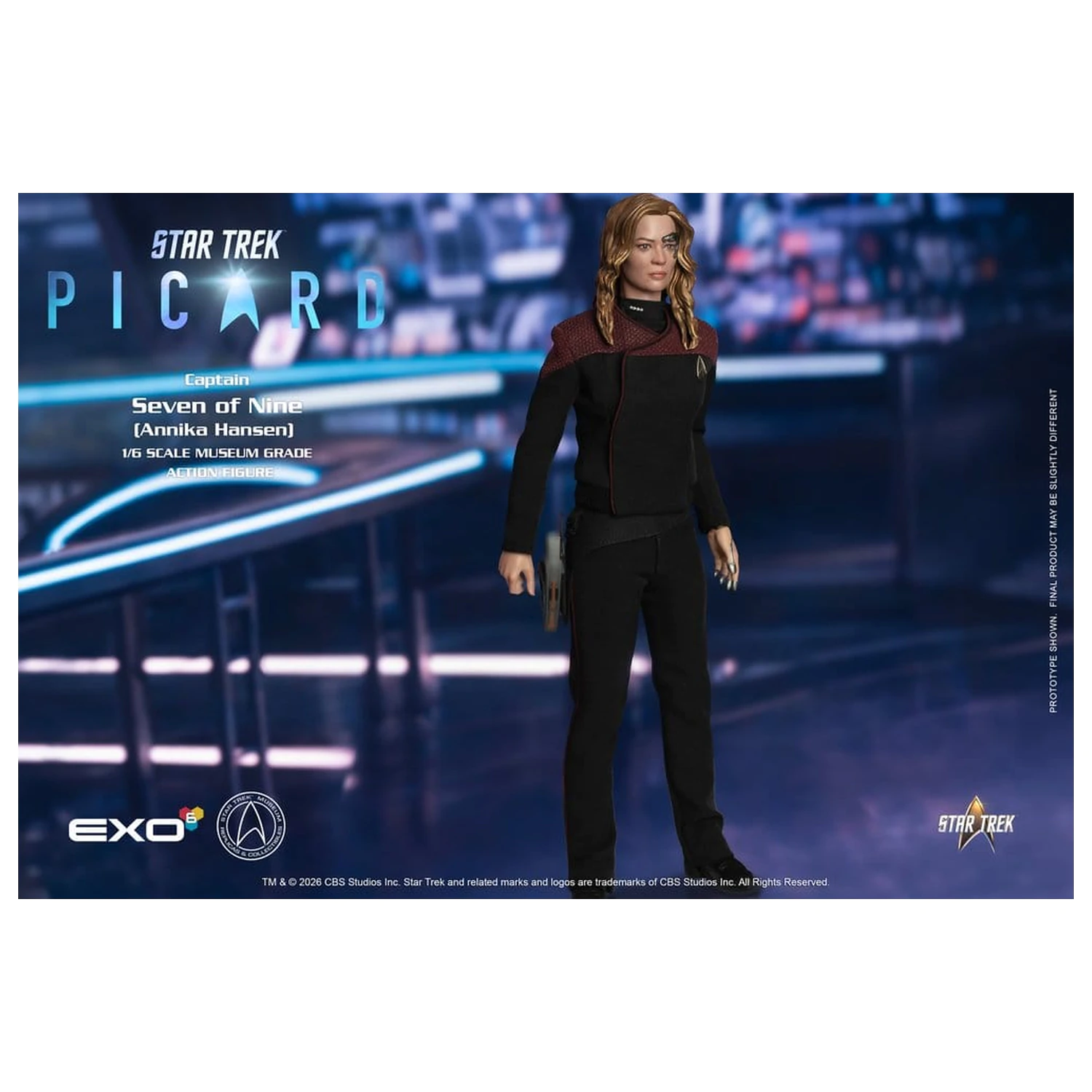 Star Trek: Picard Actionfigur 1/6 Captain Seven of Nine 29 cm Produktfoto