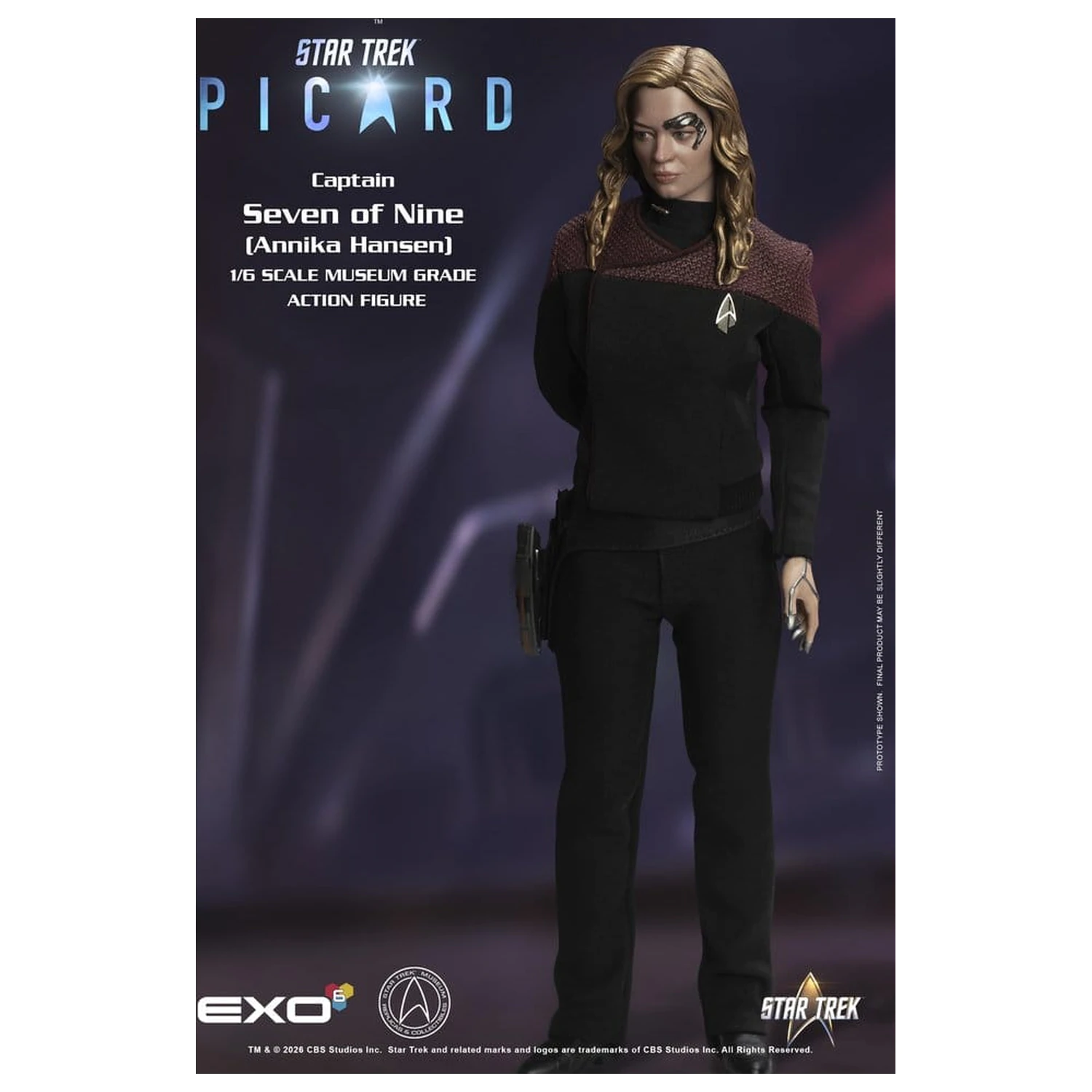 Star Trek: Picard Actionfigur 1/6 Captain Seven of Nine 29 cm Produktfoto