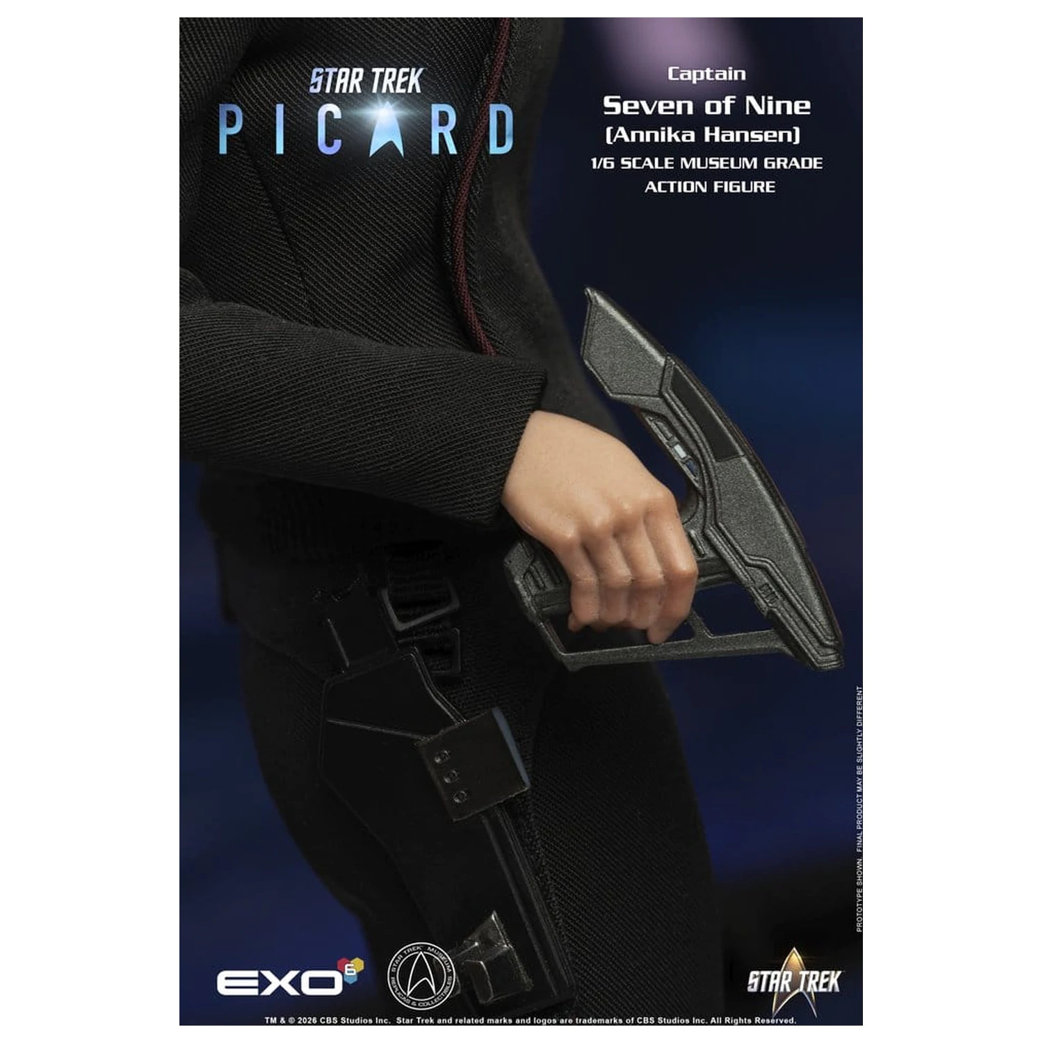 Star Trek: Picard Actionfigur 1/6 Captain Seven of Nine 29 cm Produktfoto