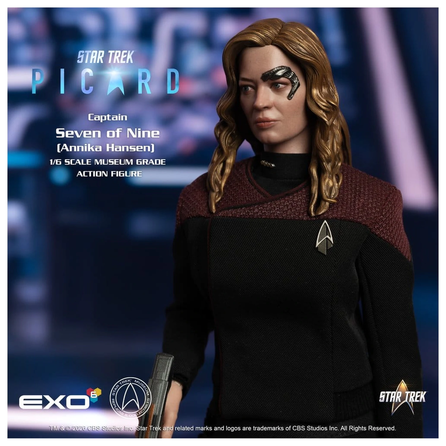 Star Trek: Picard Actionfigur 1/6 Captain Seven of Nine 29 cm Produktfoto