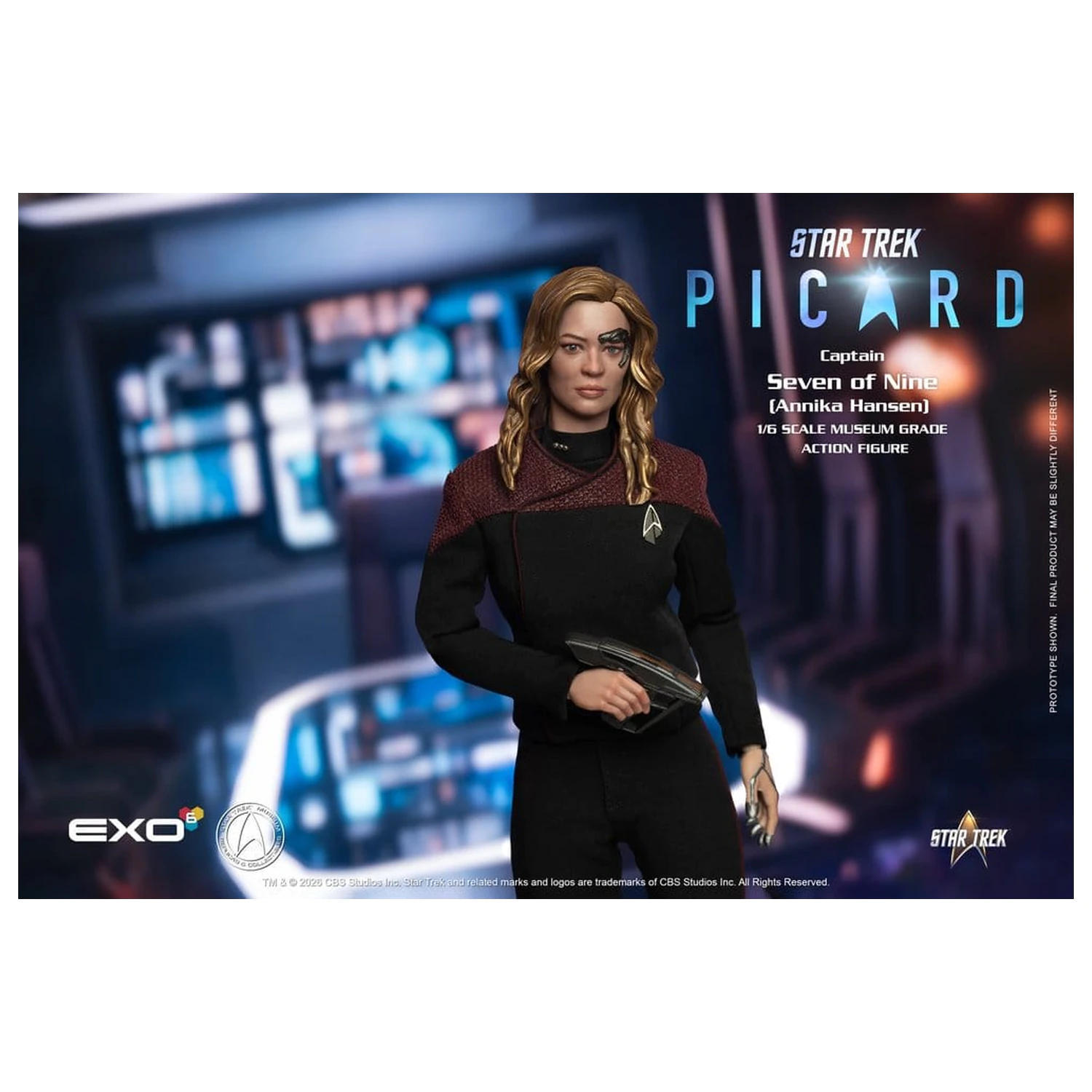 Star Trek: Picard Actionfigur 1/6 Captain Seven of Nine 29 cm Produktfoto