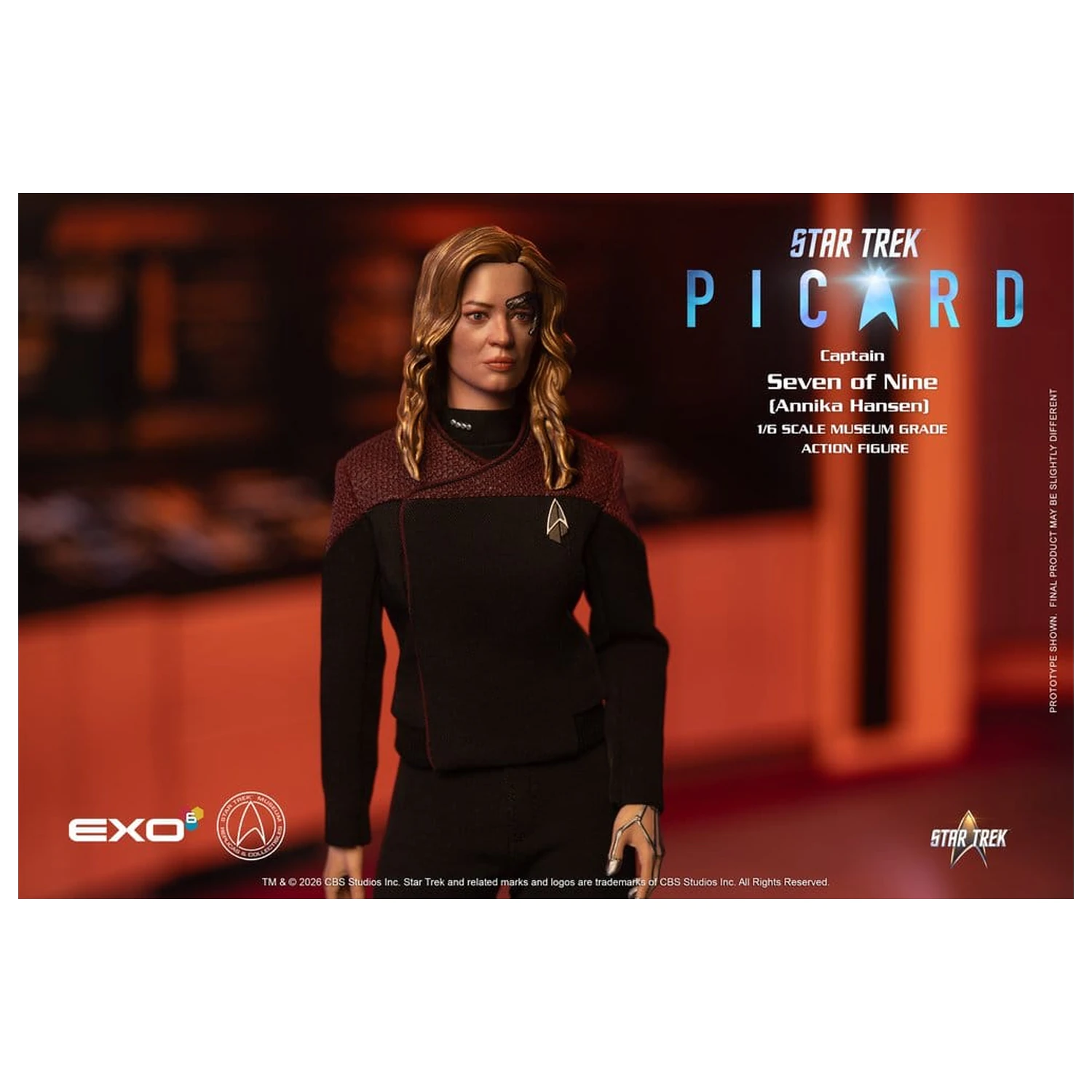 Star Trek: Picard Actionfigur 1/6 Captain Seven of Nine 29 cm Produktfoto