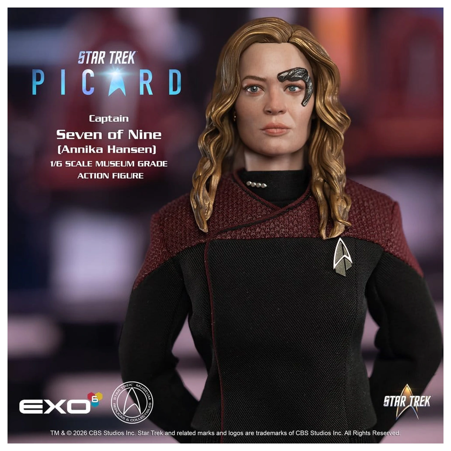 Star Trek: Picard Actionfigur 1/6 Captain Seven of Nine 29 cm Produktfoto