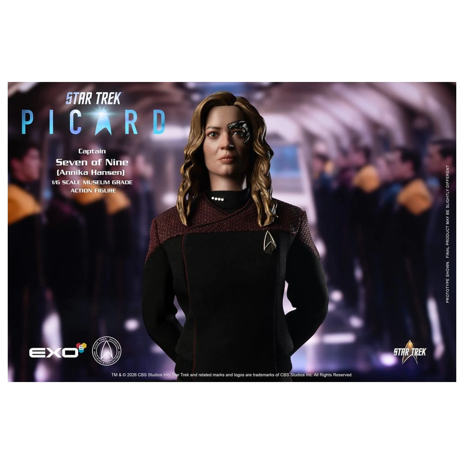 Star Trek: Picard Actionfigur 1/6 Captain Seven of Nine 29 cm Produktfoto