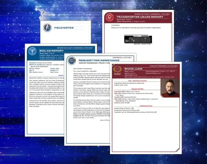 Star Trek Picard Murder Mystery Spiel Murder on the Titan-A English Version Produktfoto