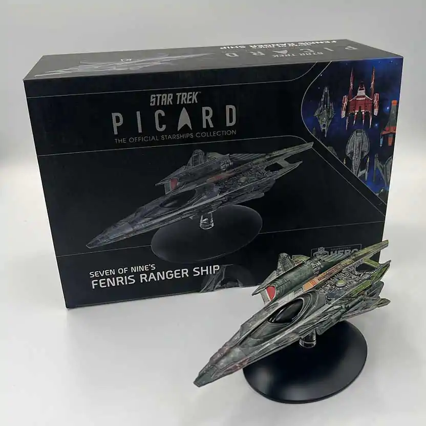 Star Trek Picard Starship Diecast Mini Repliken Seven of Nine's Ship 22 cm Produktfoto