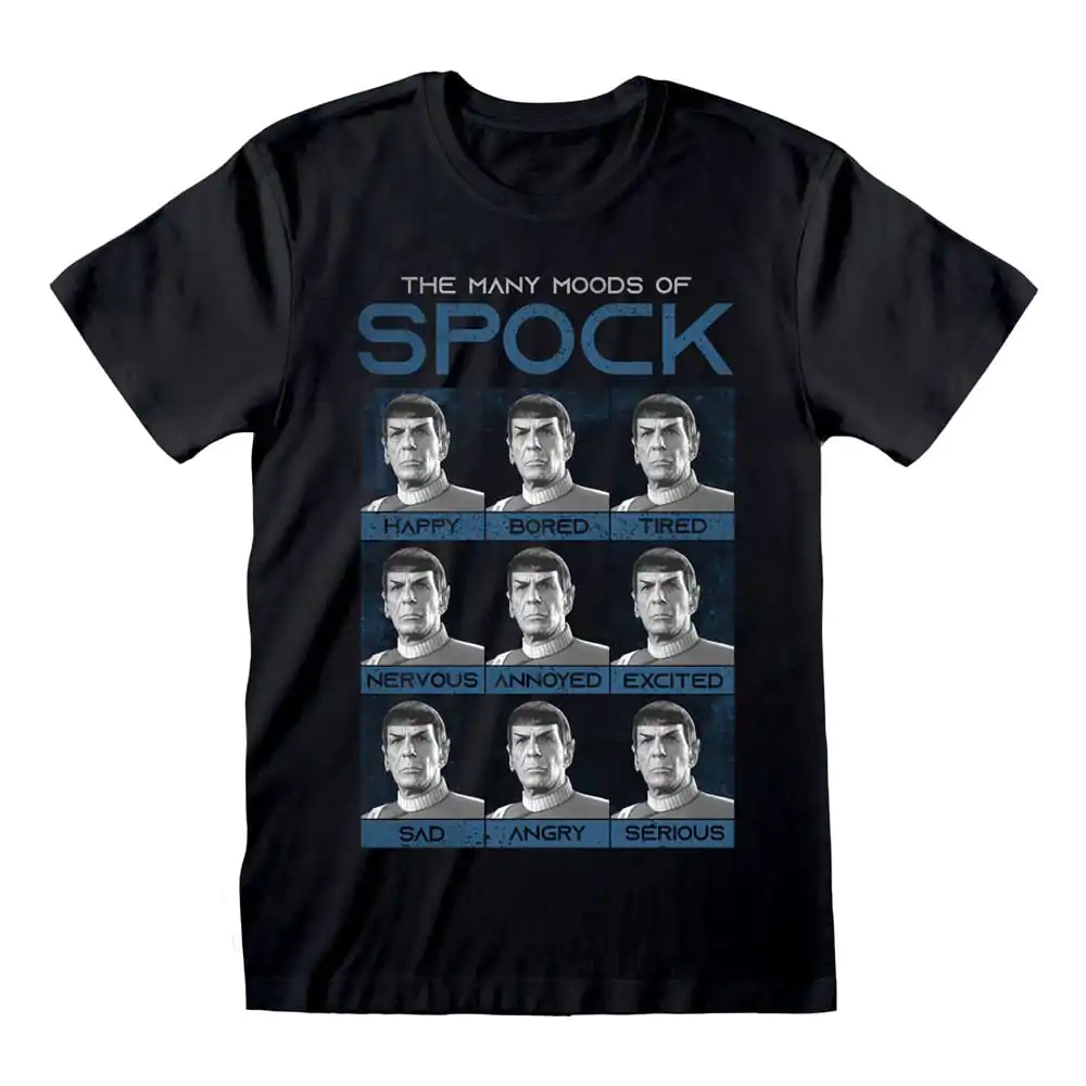 Star Trek T-Shirt Many Mood Of Spock Produktfoto