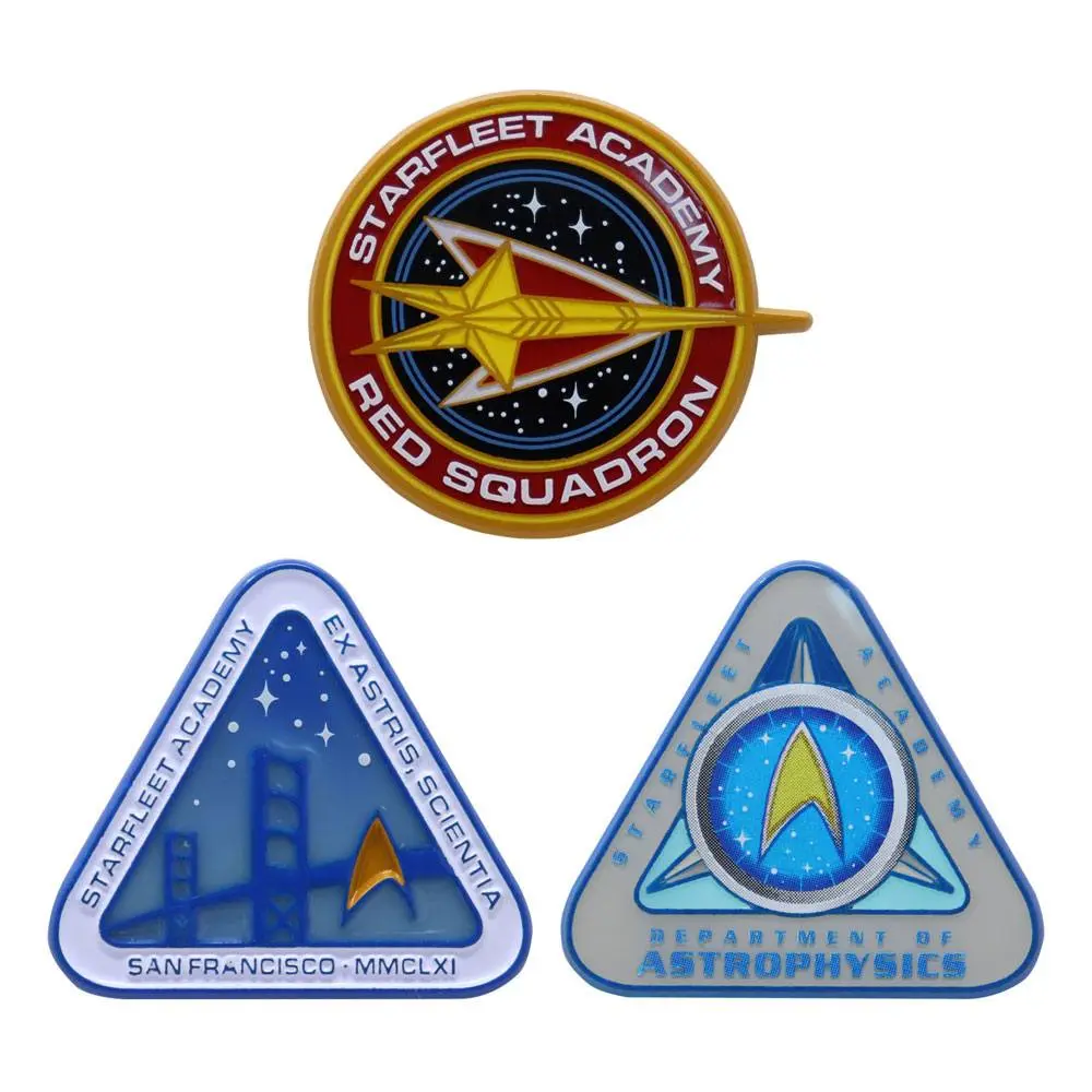 Star Trek Ansteck-Pins 3er-Set Starfleet Academy Limited Edition Produktfoto
