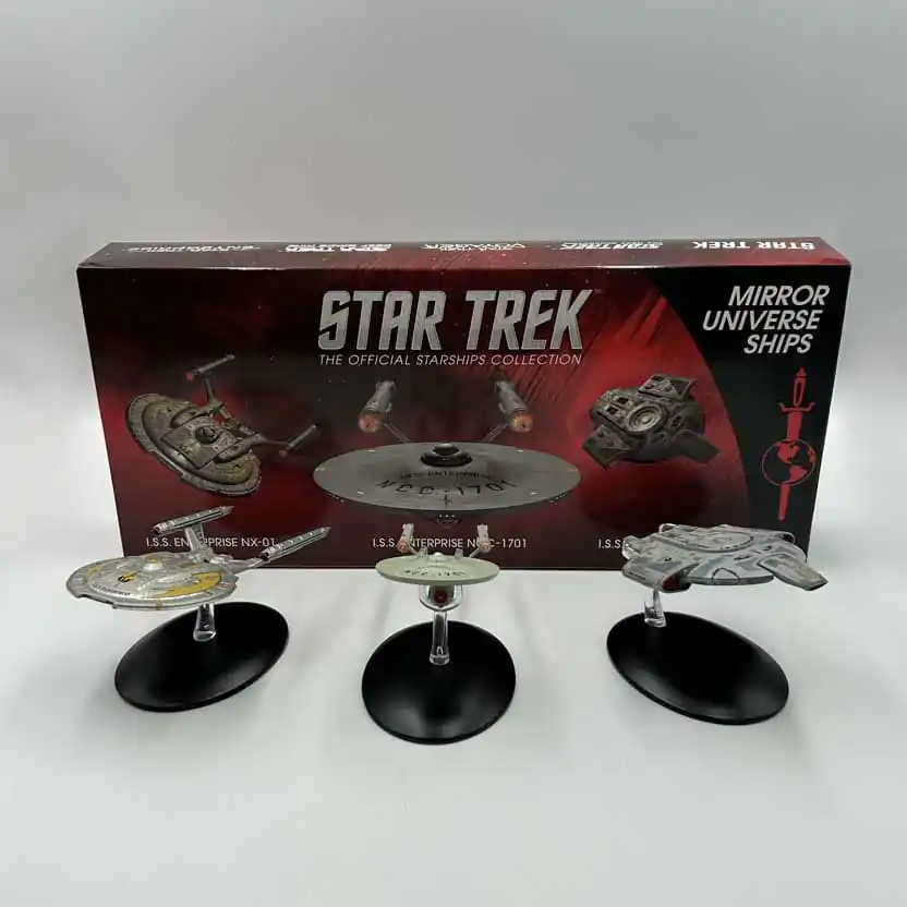 Star Trek Starship Diecast Mini Repliken Mirror Universe Starships Box Set Produktfoto