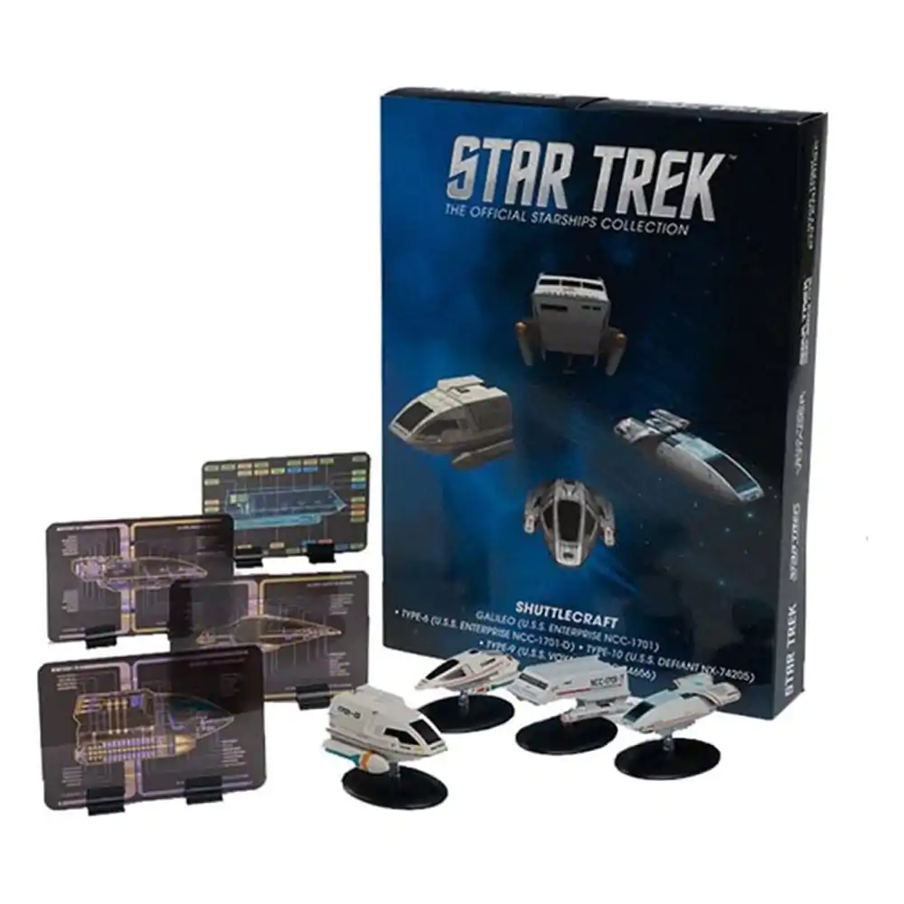 Star Trek Starship Diecast Mini Repliken Shuttle Set 1 termékfotó