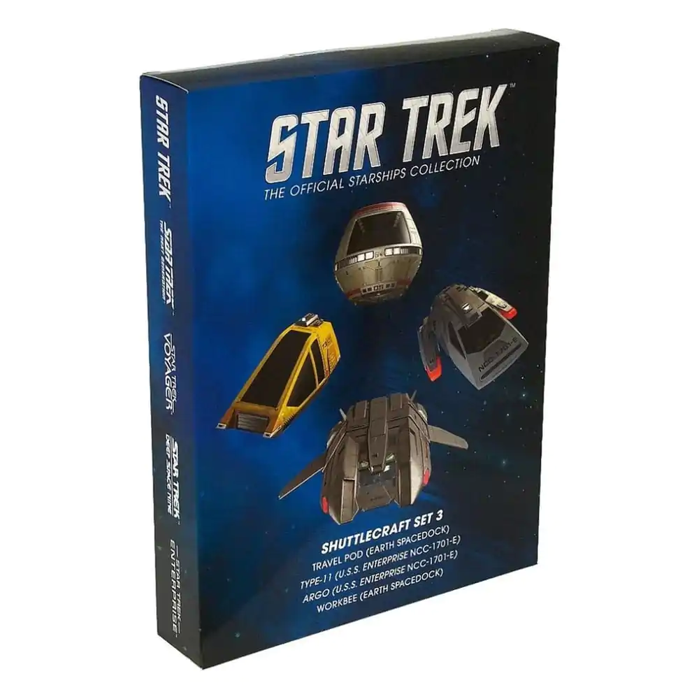 Star Trek Starship Diecast Mini Repliken Shuttle Set 3 termékfotó